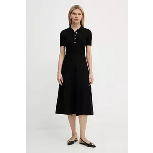 MICHAEL Michael Kors rochie culoarea negru, mini, evazați, MT5834F33D imagine