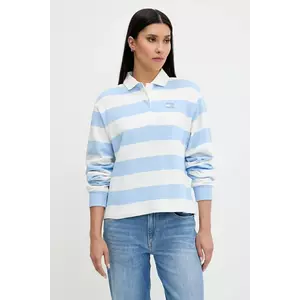 Tommy Jeans hanorac de bumbac cu imprimeu, DW0DW20948 imagine