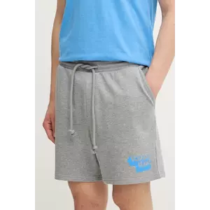 Tommy Jeans pantaloni scurți din bumbac culoarea gri, DM0DM21803 imagine