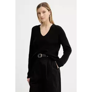 Marc O'Polo pulover de bumbac culoarea negru, 506605960097 imagine