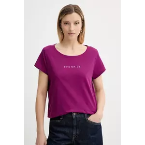 Marc O'Polo tricou din bumbac culoarea roz, 506206751431 imagine