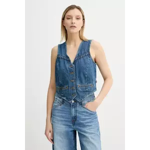Levi's vestă jeans un singur rând de nasturi, 001WQ imagine