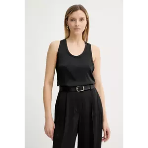 MICHAEL Michael Kors bluză culoarea negru, uni, MT540TXAYJ imagine