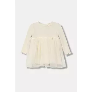 Jamiks rochie bebe BEYZA culoarea bej, midi, evazați, JZI297 imagine