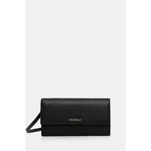 Coccinelle portofel METALLIC SOFT culoarea negru, E2.MW5.18.27.01 imagine