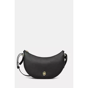 BOSS poșetă de piele culoarea negru, 50547705 imagine