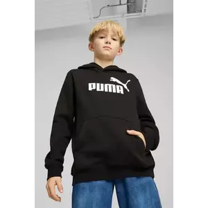 Puma bluză copii ESS No. 1 Logo Hoodie FL B culoarea negru, cu glugă, cu imprimeu, 684908 imagine