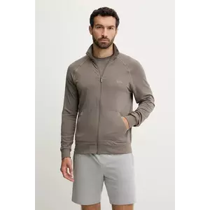 BOSS bluză lounge culoarea gri, uni, 50515307 imagine