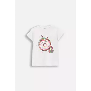 Coccodrillo tricou culoarea alb, EVERYDAY GIRL imagine