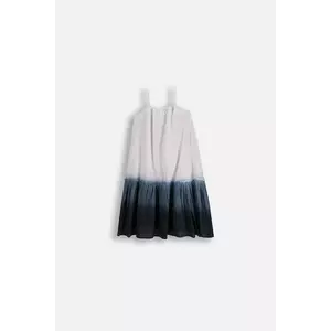 Coccodrillo rochie culoarea alb, midi, evazați, INSIDE OCEAN GIRL JUNIOR imagine