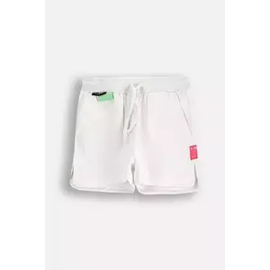 Coccodrillo pantaloni scurți culoarea alb, talie reglabilă, INSIDE OCEAN GIRL JUNIOR imagine