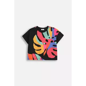 Coccodrillo tricou culoarea negru, TROPICAL STORY GIRL JUNIOR imagine