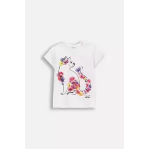 Coccodrillo tricou culoarea alb, EVERYDAY GIRL imagine