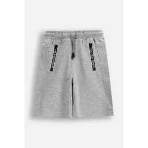 Coccodrillo pantaloni scurți culoarea gri, talie reglabilă, IN THE SUN BOY JUNIOR imagine