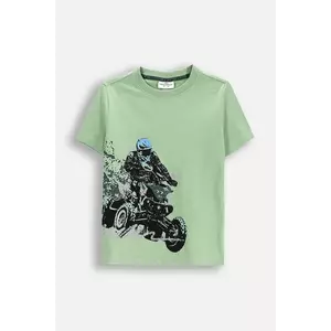 Coccodrillo tricou culoarea verde, WILD SAFARI BOY KIDS imagine