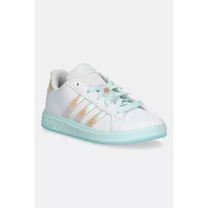 adidas sneakers pentru copii GRAND COURT 2.0 culoarea alb, JR6097 imagine