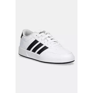 adidas sneakers pentru copii BREAKNET 3.0 culoarea alb, JR8448 imagine
