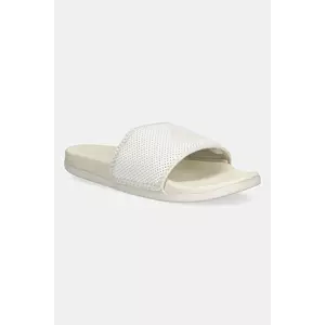 adidas papuci Adilette Comfort culoarea bej, JS3620 imagine