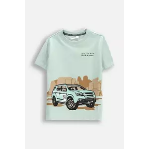 Coccodrillo tricou culoarea turcoaz, WILD SAFARI BOY KIDS imagine