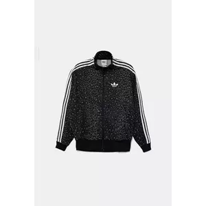 adidas Originals bluză Firebird culoarea negru, cu imprimeu, JV7579 imagine