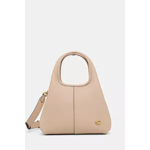 Coach poseta de piele culoarea maro imagine