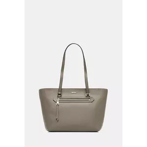 Dkny poșetă de piele culoarea maro, R42A3E20 imagine