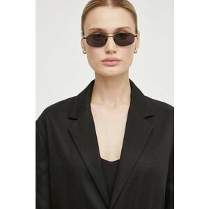 AllSaints ochelari de soare femei, culoarea negru imagine