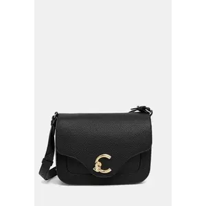 Coccinelle poșetă de piele culoarea bej, E1 SSL 15 01 01 imagine