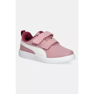 Puma sneakers pentru copii Courtflex V3 culoarea violet, 397642 imagine