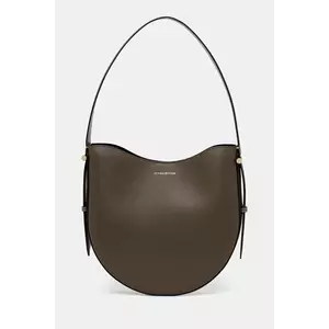 Victoria Beckham poșetă de piele culoarea maro, B125AAC006190A imagine