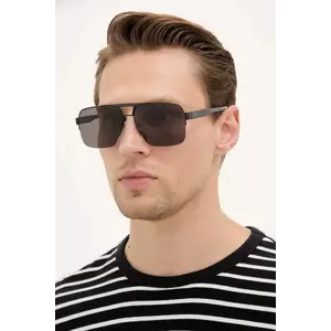 BOSS ochelari de soare culoarea negru, BOSS 1767/S imagine