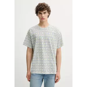 Levi's tricou din bumbac culoarea gri, cu imprimeu, A0637 imagine