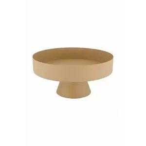 bol decorativ 26 x 13 cm culoarea bej imagine