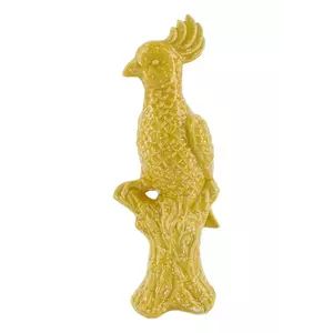 figurina decorativă 14, 5 x 14, 5 x 36, 5 cm culoarea galben imagine