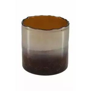 sfesnic decorativ 10 x 10 cm culoarea maro imagine