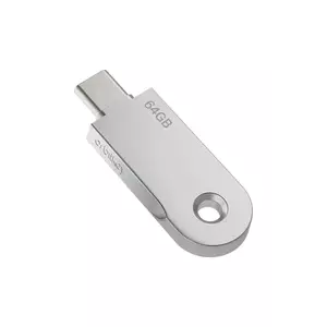 Orbitkey pendrive usb 64 GB 4, 5 cm culoarea gri imagine