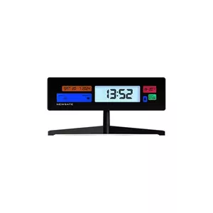 Newgate ceas cu alarmă Supergenius LCD 21, 8 cm culoarea negru imagine