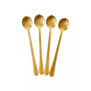 Rice set de linguri 19 cm 4-pack culoarea galben imagine