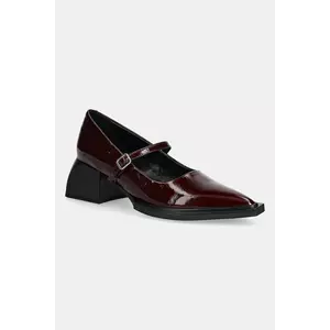 Vagabond Shoemakers pantofi de piele VIVIAN culoarea bordo, cu toc drept, 5553-060-38 imagine
