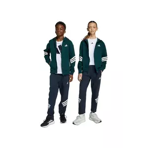 adidas pantaloni de trening pentru copii culoarea bleumarin, cu imprimeu, JW7520 imagine