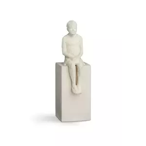 Kähler figurină decorativă The Dreamer 21, 5 cm culoarea alb imagine