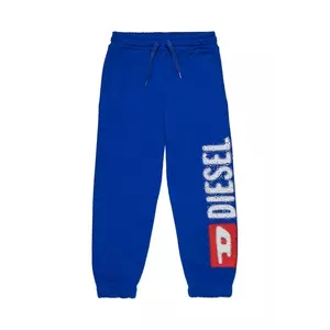 Diesel pantaloni de trening din bumbac pentru copii PANTLI TROUSERS cu imprimeu, J02445 imagine