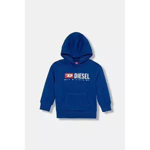 Diesel bluză copii SDROPSHOOD OVER SWEAT-SHIRT cu glugă, cu imprimeu, J02485 imagine