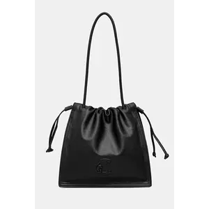 Coccinelle poșetă de piele culoarea bej, E1 SS5 11 02 01 imagine