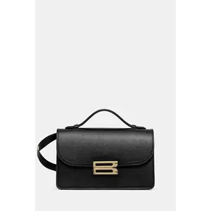 Victoria Beckham poșetă de piele culoarea bej, B424AAC005976A imagine