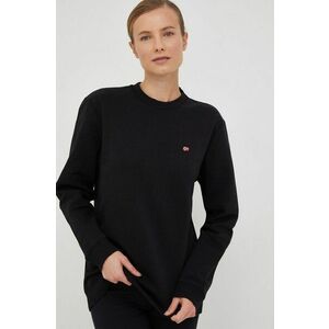 Napapijri bluza barbati, culoarea negru, neted imagine