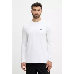 BOSS Green longsleeve culoarea negru, uni, 50506365 imagine