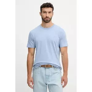 BOSS Orange tricou din bumbac culoarea roz, uni, 50508243 imagine