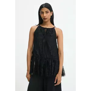 Answear.LAB bluza culoarea negru, modelator imagine