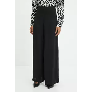 Answear.LAB pantaloni culoarea negru, drept, high waist imagine